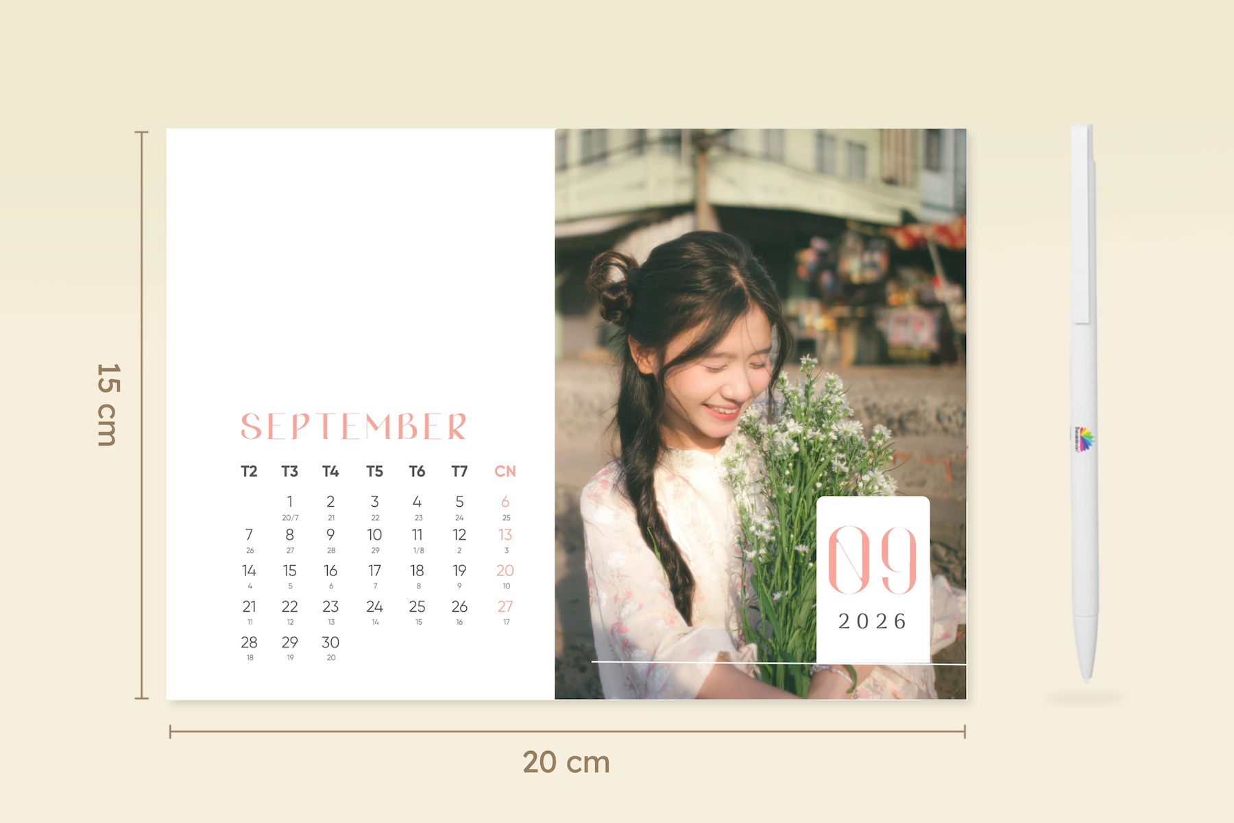 Lịch Để Bàn Cá Nhân