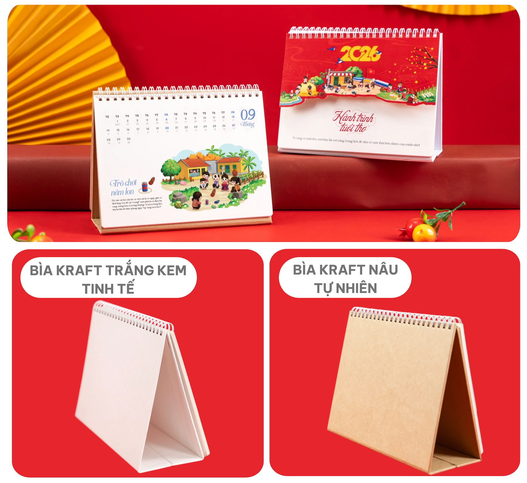 Lịch Để Bàn 2026