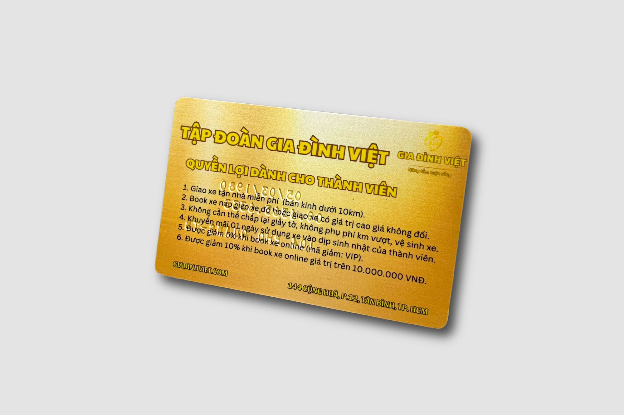 Thẻ bảo hành - Warranty Cards