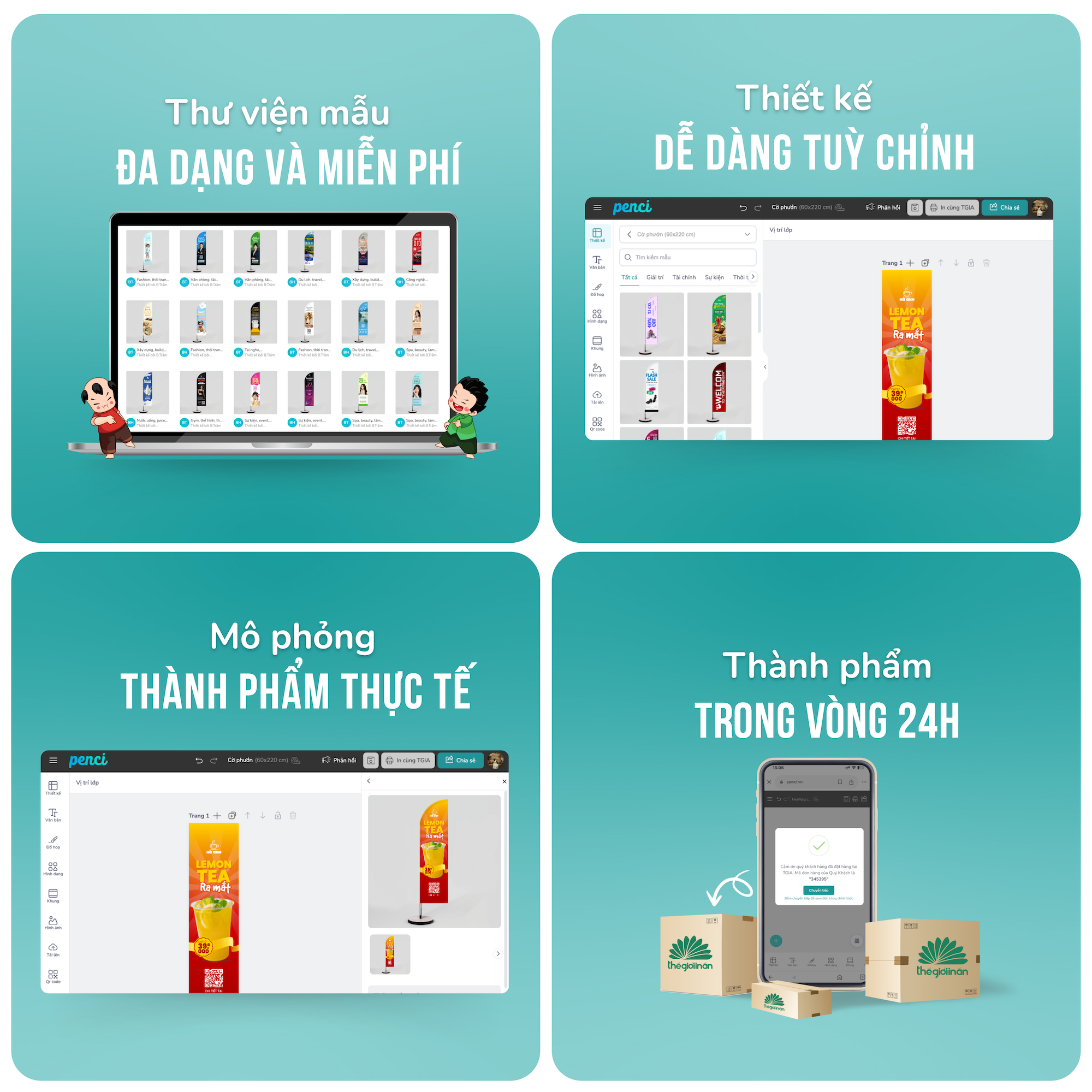 Cờ phướn quảng cáo