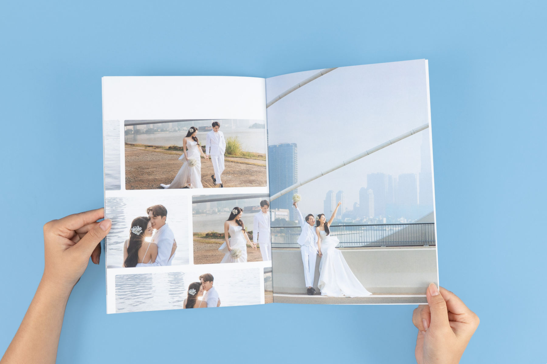 Photobook bấm kim giữa