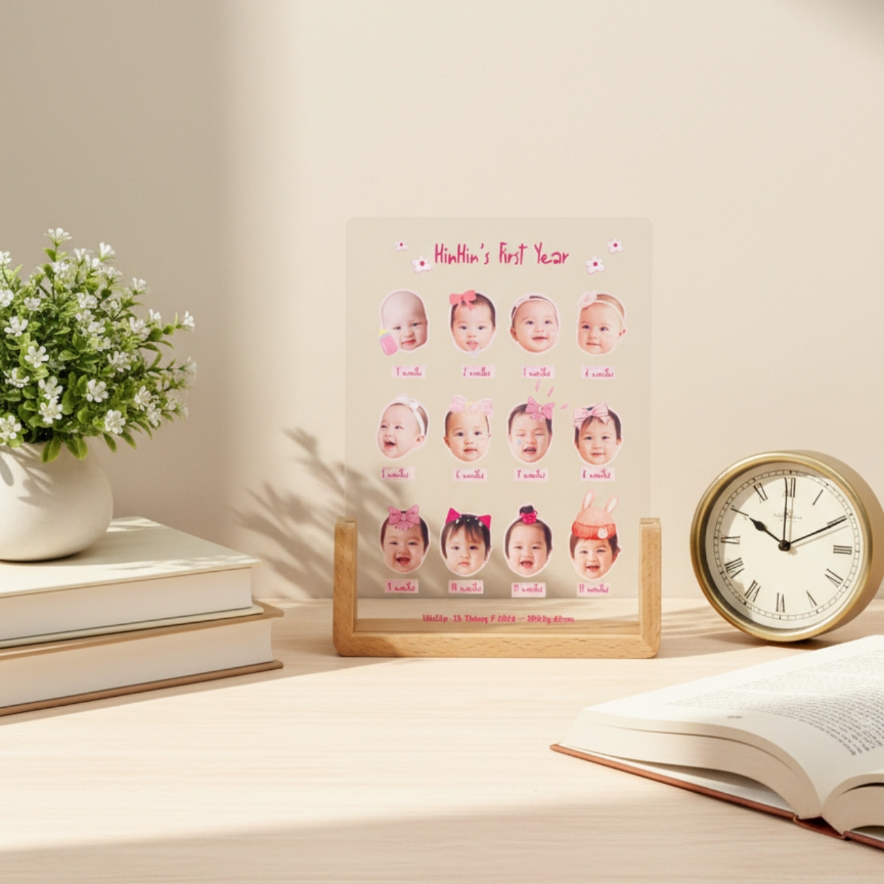 Khung ảnh mica trong suốt