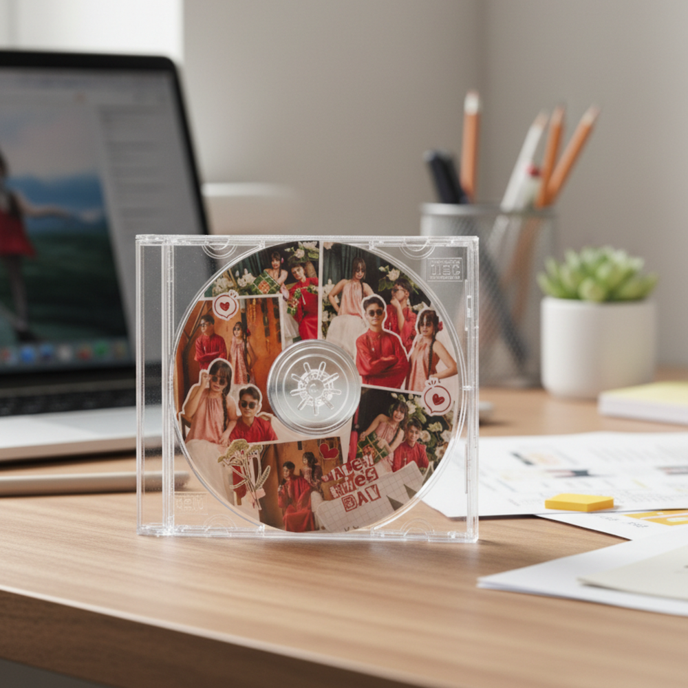 CD Scrapbook Decor