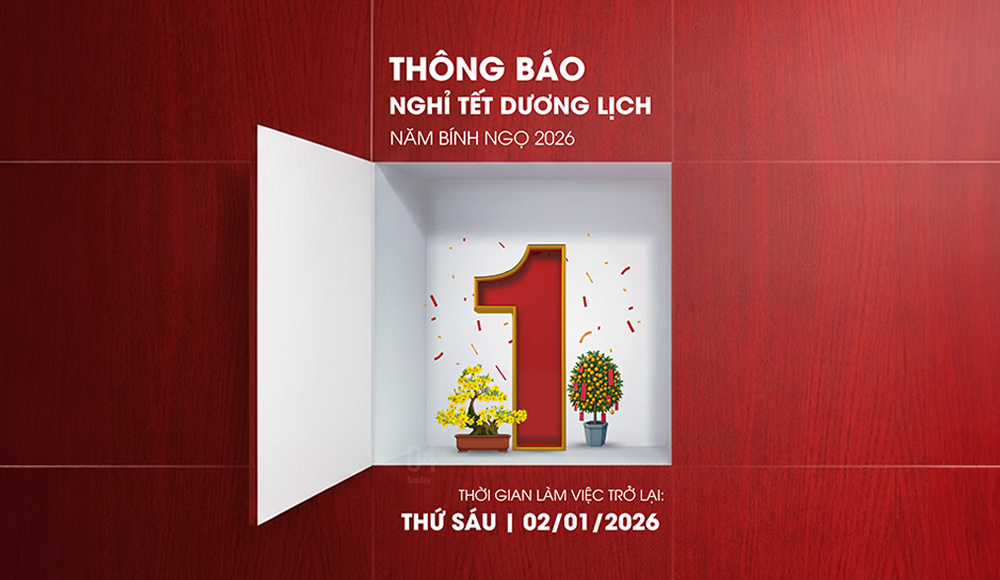 Lịch nghỉ tết dương lịch 2026