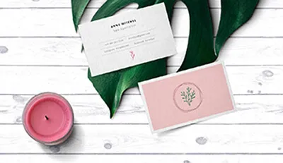 Bí quyết thiết kế và in ấn Name Card  hiệu quả không ngờ cho Spa, Thẩm mỹ viện