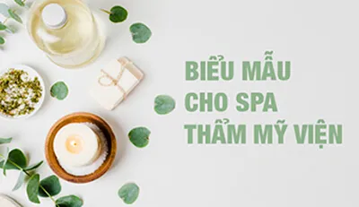 Những điều cần biết khi in biểu mẫu cho Spa, Thẩm mỹ viện