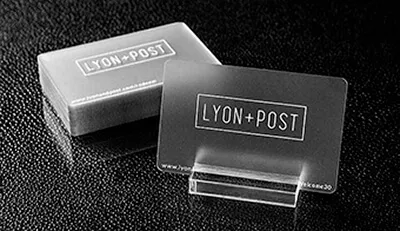 Danh thiếp, Card Visit, Business Card, Name Card chất liệu nhựa