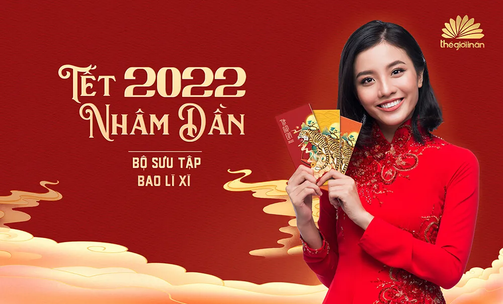 BST bao Lì xì Tết Nhâm Dần 2022 sang trọng và ấn tượng