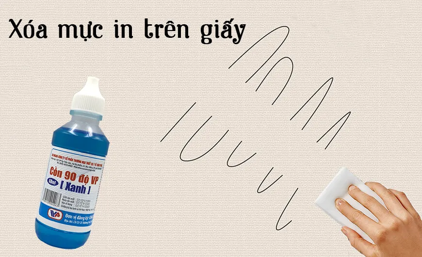 Mách bạn cách xoá mực in trên giấy chỉ trong vài phút