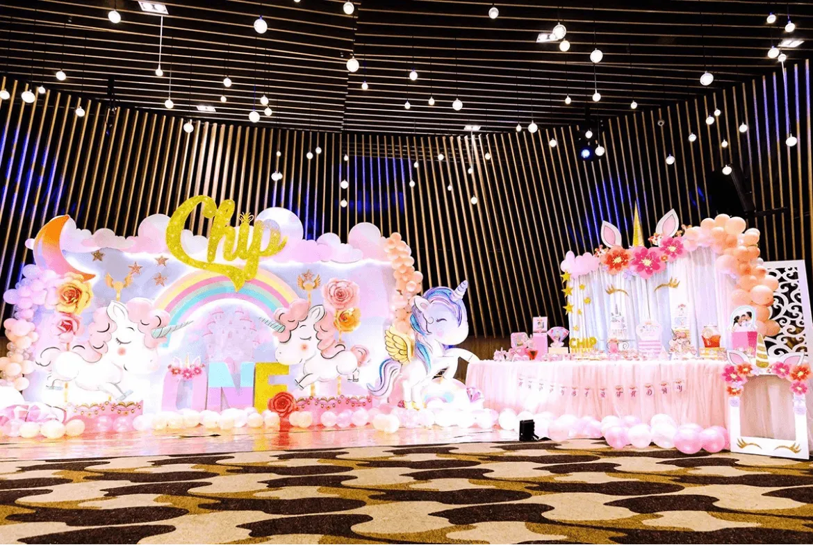 5 Ý tưởng in Backdrop, Background sinh nhật độc đáo cho bé