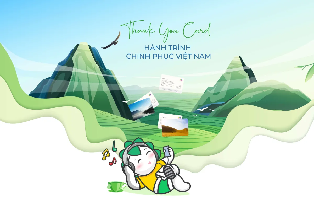Thank you card - Hành trình chinh phục Việt Nam