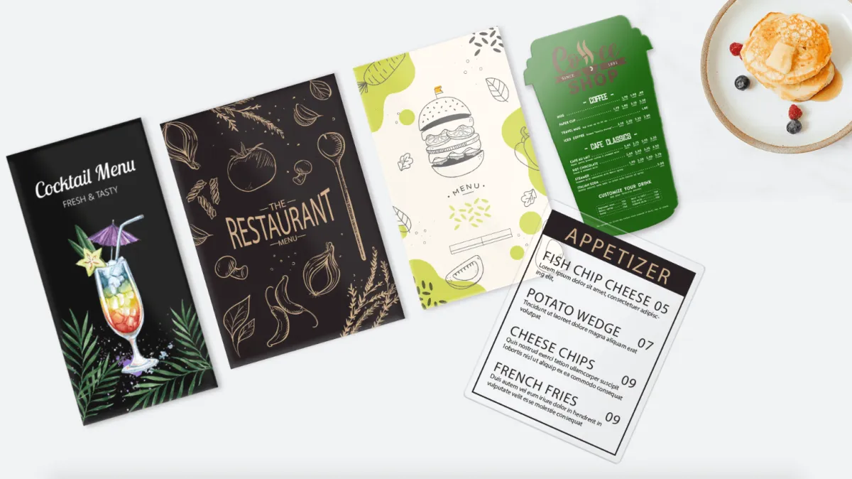 Từ truyền thống đến hiện đại: Khám phá các loại menu độc đáo và sáng tạo