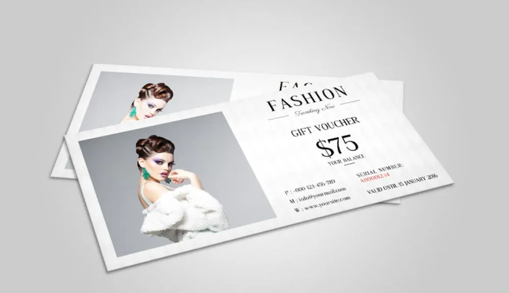 Làm cách nào để in Voucher thu hút khách hàng hiệu quả cho Shop thời trang?