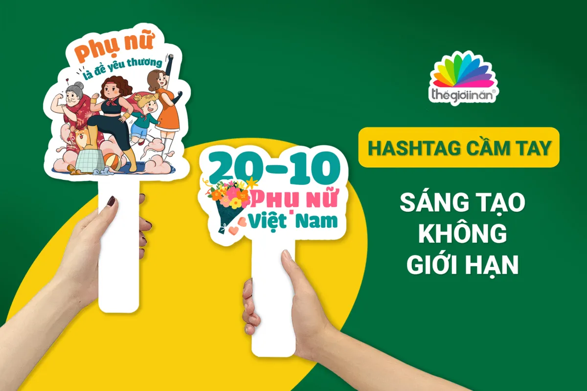 Hashtag Cầm Tay - Sáng Tạo Không Giới Hạn