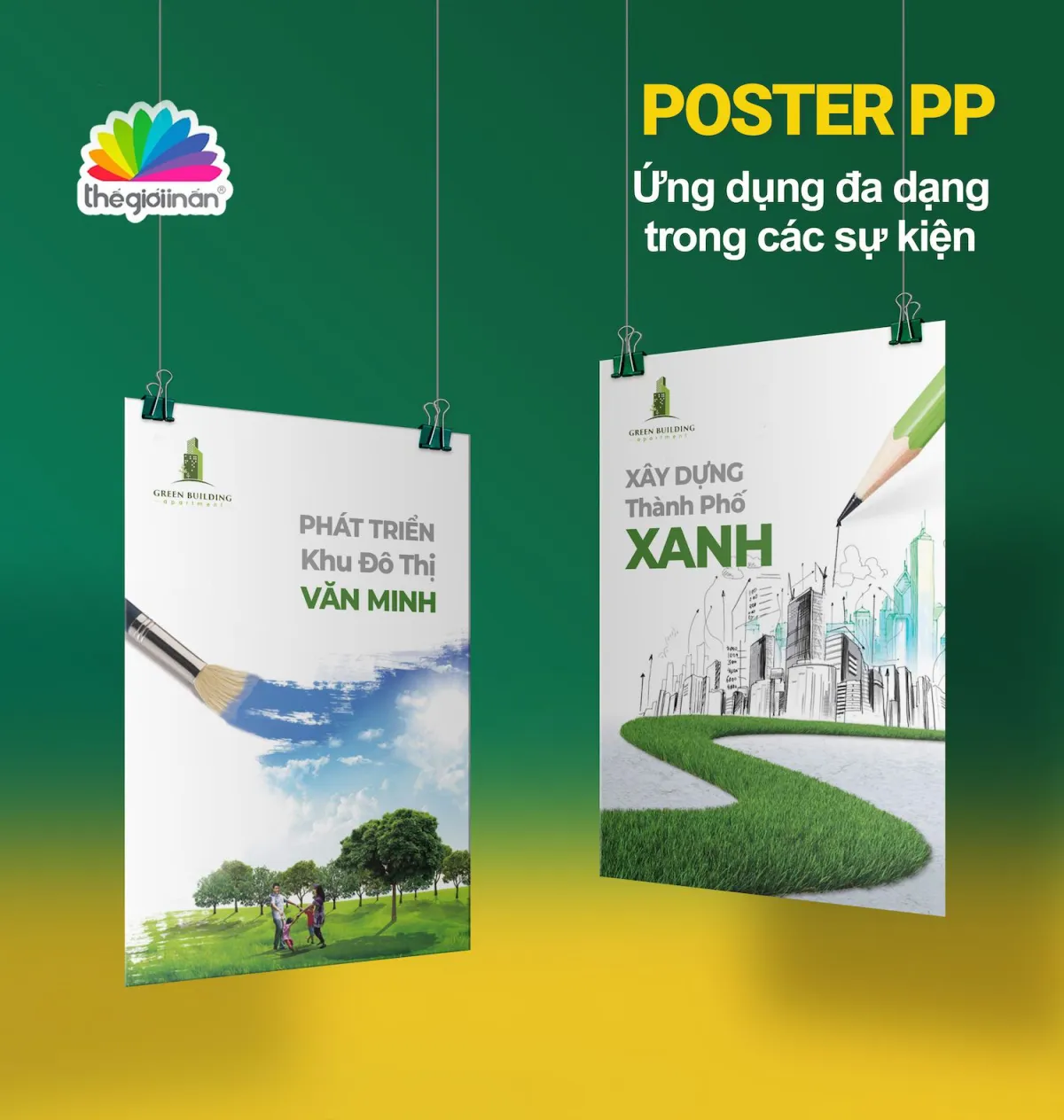 Thông điệp đặc biệt với Poster PP tại các sự kiện đặc biệt