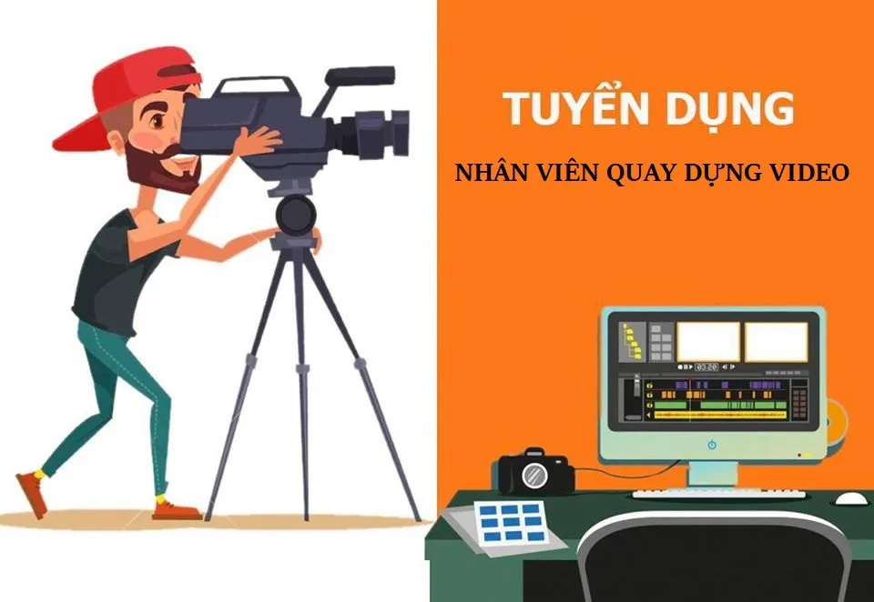 Tháng 4 - Tuyển nhân viên quay dựng Media