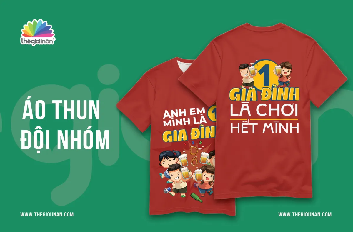 Áo thun đội nhóm: Xây dựng tinh thần đồng đội và tạo dựng thương hiệu