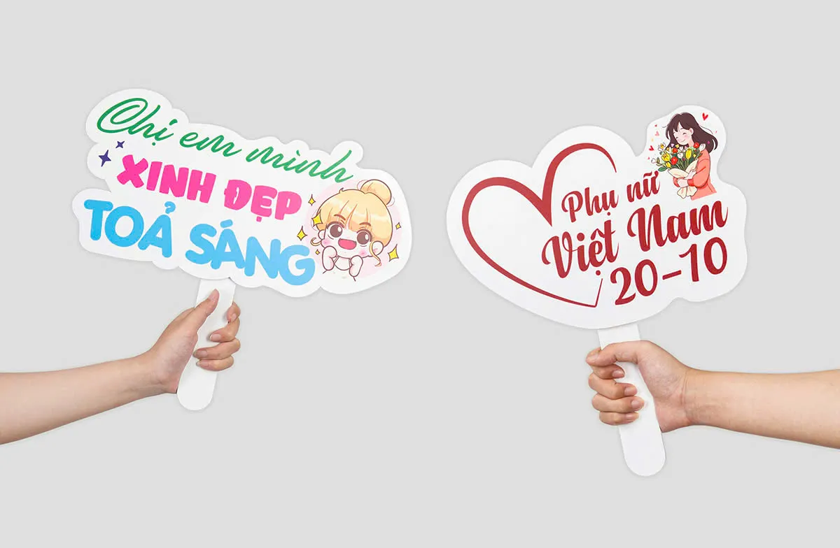 Hướng dẫn tự thiết kế Hashtag Cầm Tay nhanh chóng bằng Penci