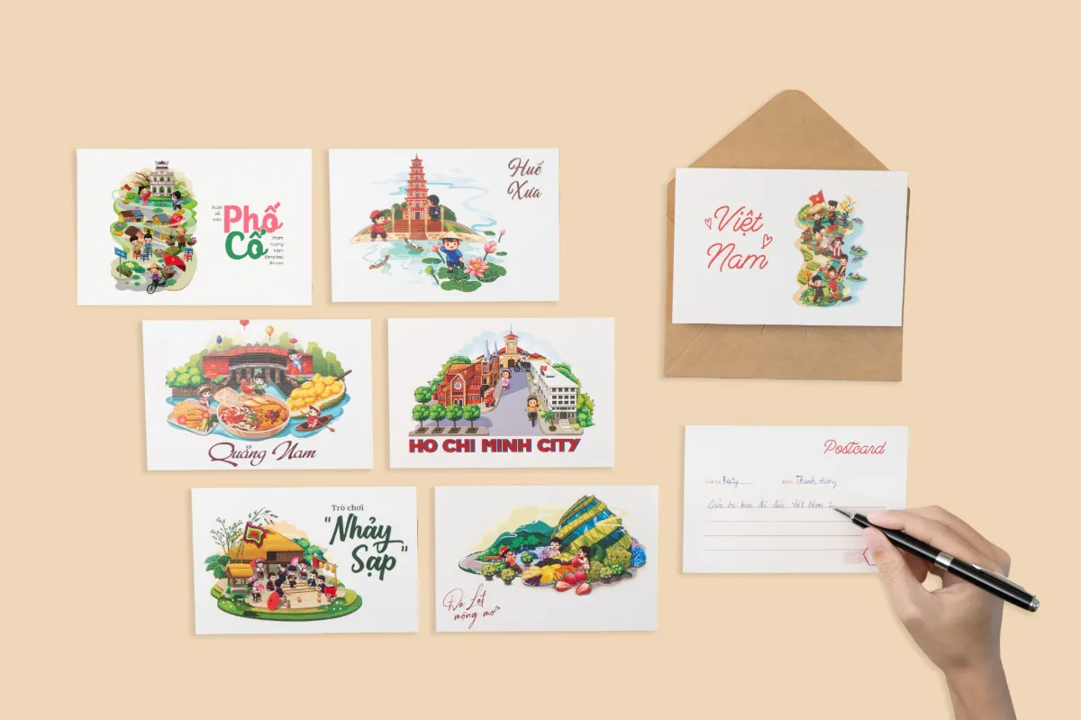 Làm thế nào để thiết kế Postcard ấn tượng và đặt in ở đâu chất lượng?