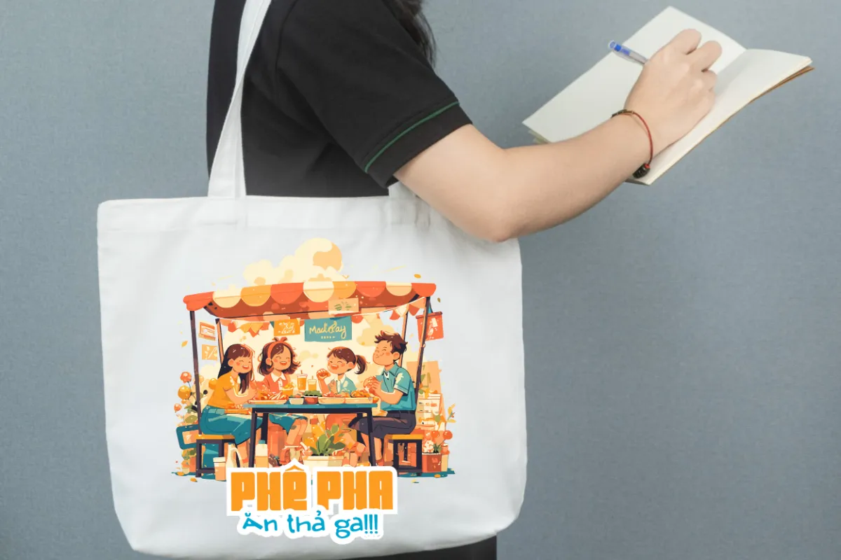 Hướng dẫn tự thiết kế Túi Vải Canvas online đẹp và đặt in cùng một nơi trên Penci