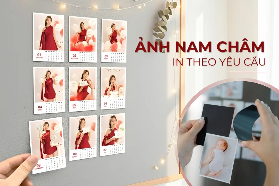 Ảnh nam châm là gì? Ảnh nam châm có thể dán ở đâu để trang trí đẹp & bền