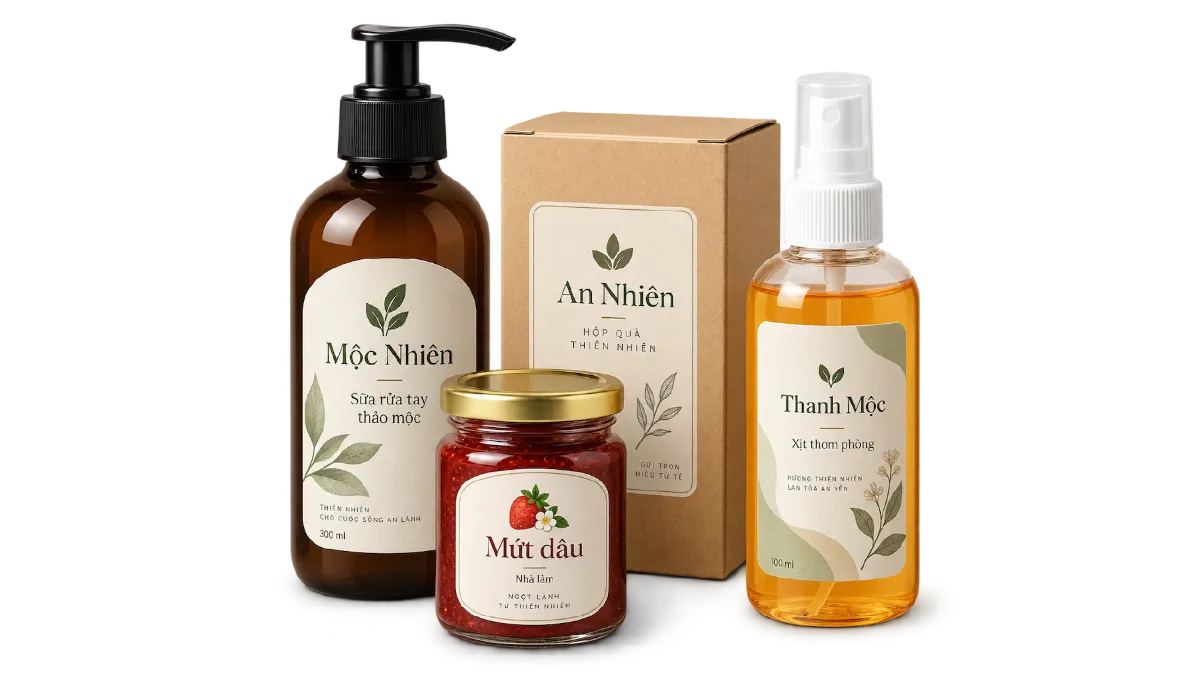 Nhãn Dán - Decal Label