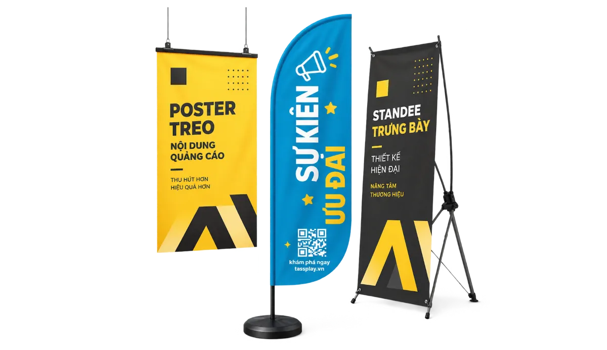 Poster - Băng rôn - Standee