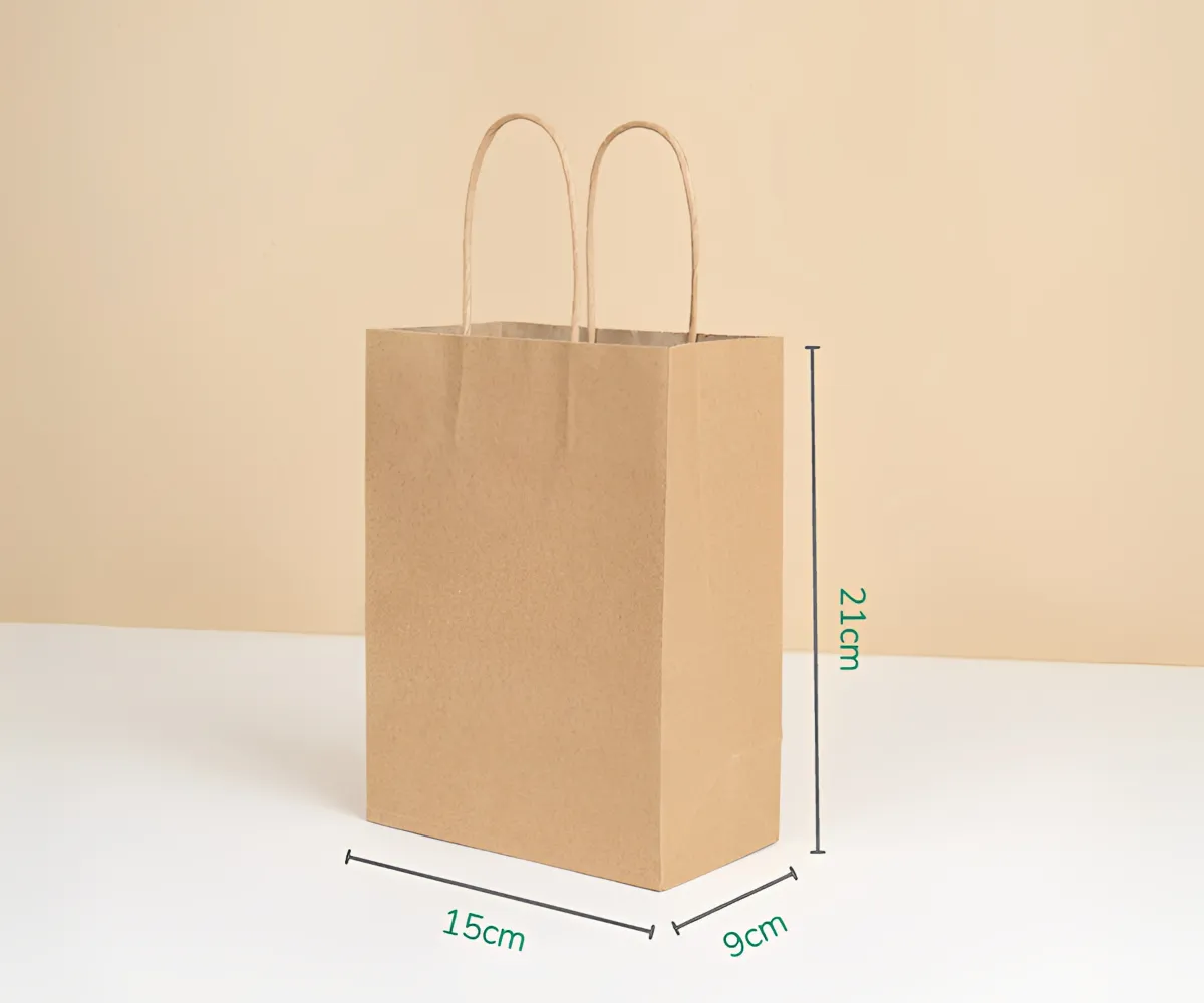 Kích thước Túi giấy kraft nhỏ
