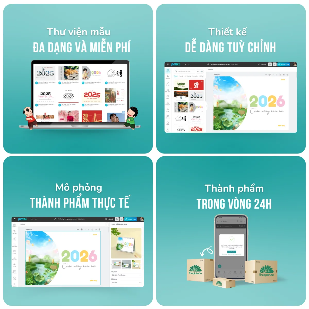 Tự thiết kế qua công cụ Penci