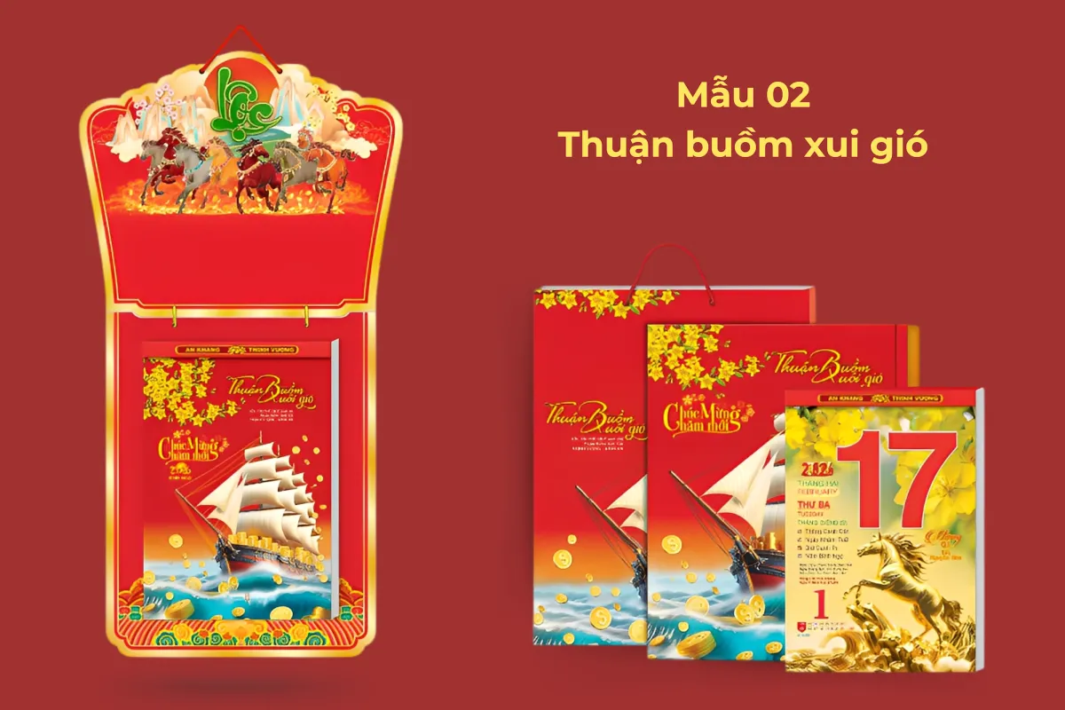 Mẫu 02 - Thuận buồm xui gió