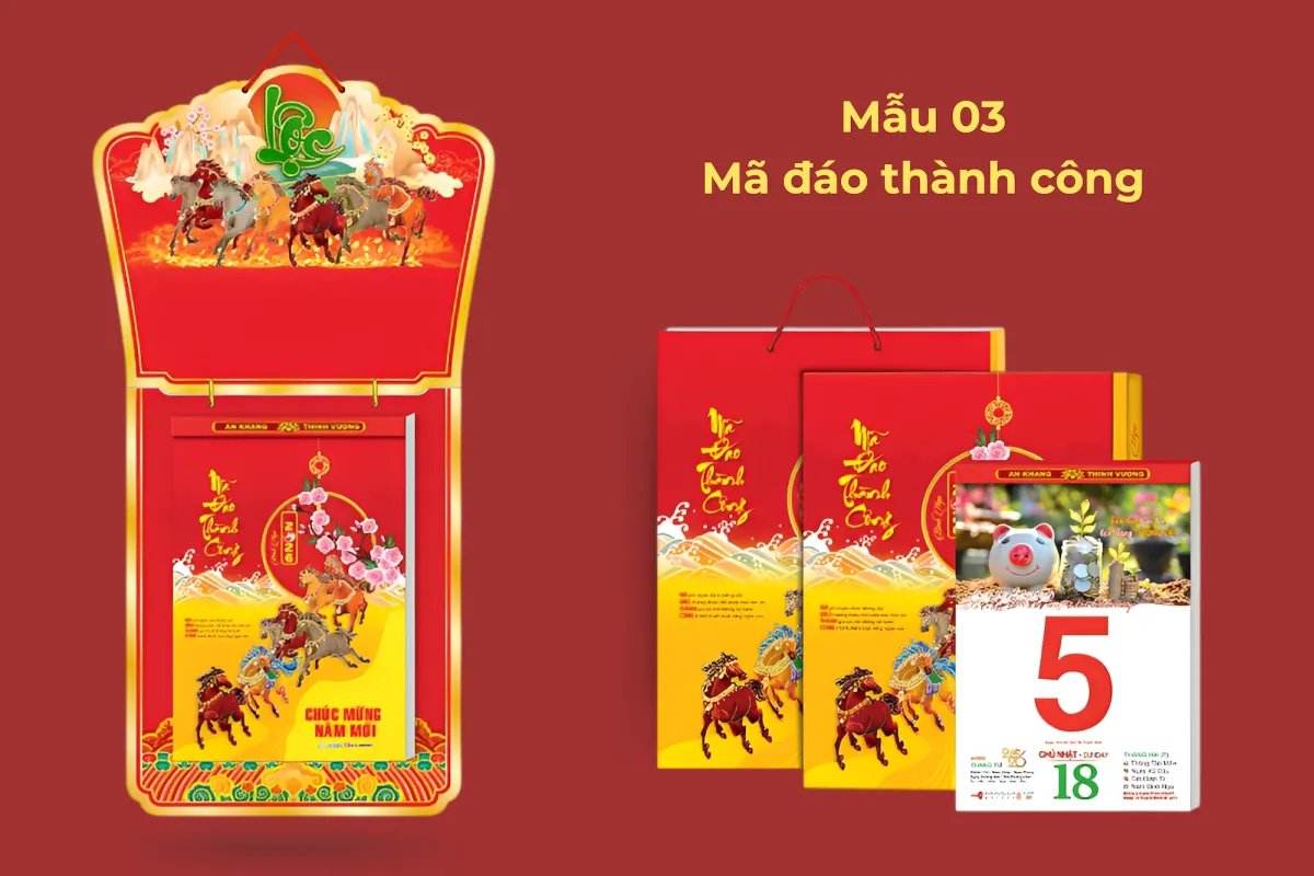 Mẫu 03 - Mã đáo thành công