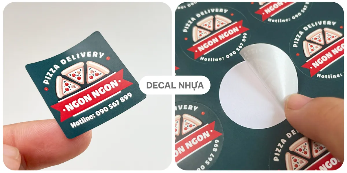 Đặc điểm Decal nhựa