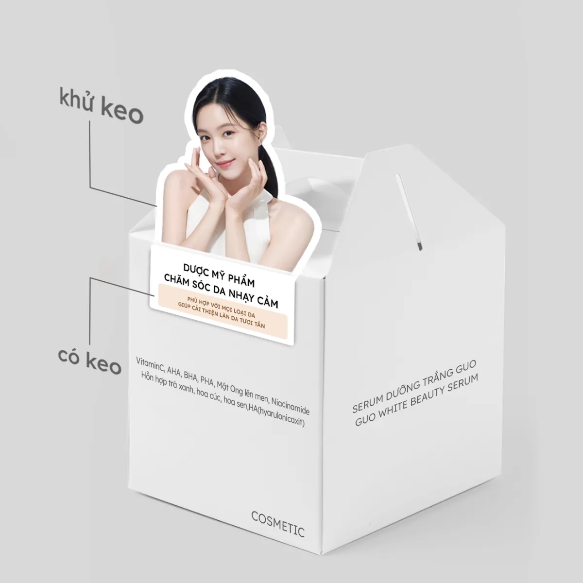 Nhãn Decal Khử Keo