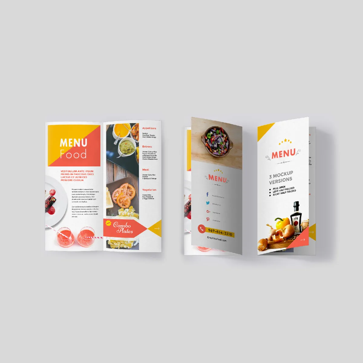 Menu Gấp Ba