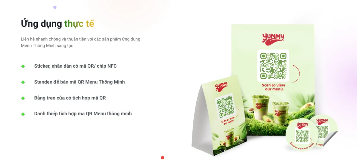Menu Thông Minh