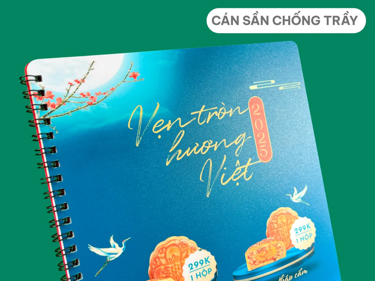 Menu nhựa PVC cán sần chống trầy