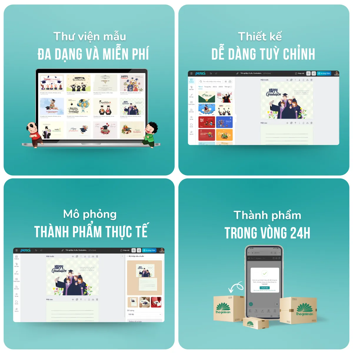 Tự thiết kế qua công cụ Penci