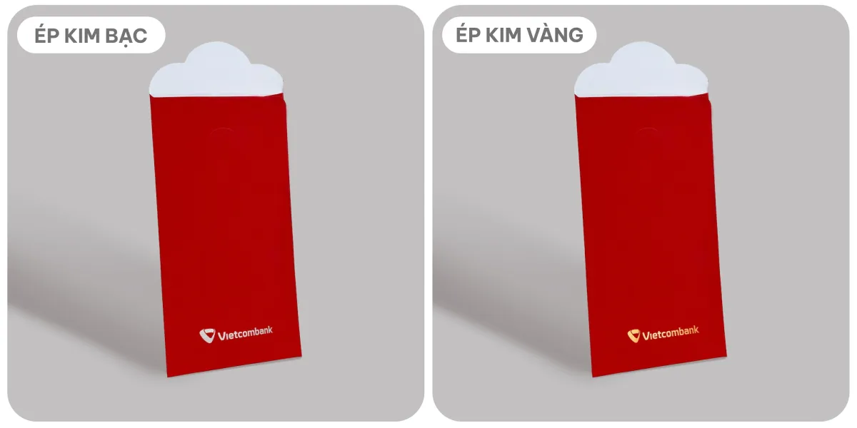 Màu ép kim Bao lì xì