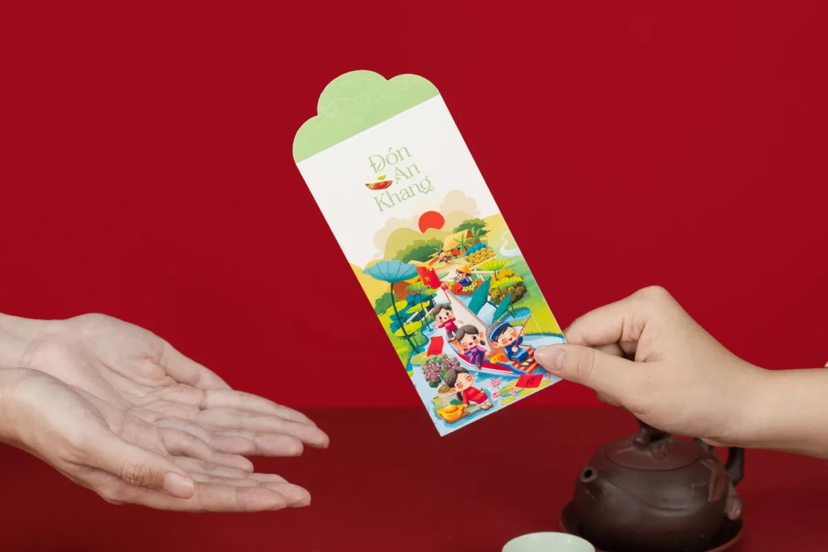 Mẫu 1: Đón an khang