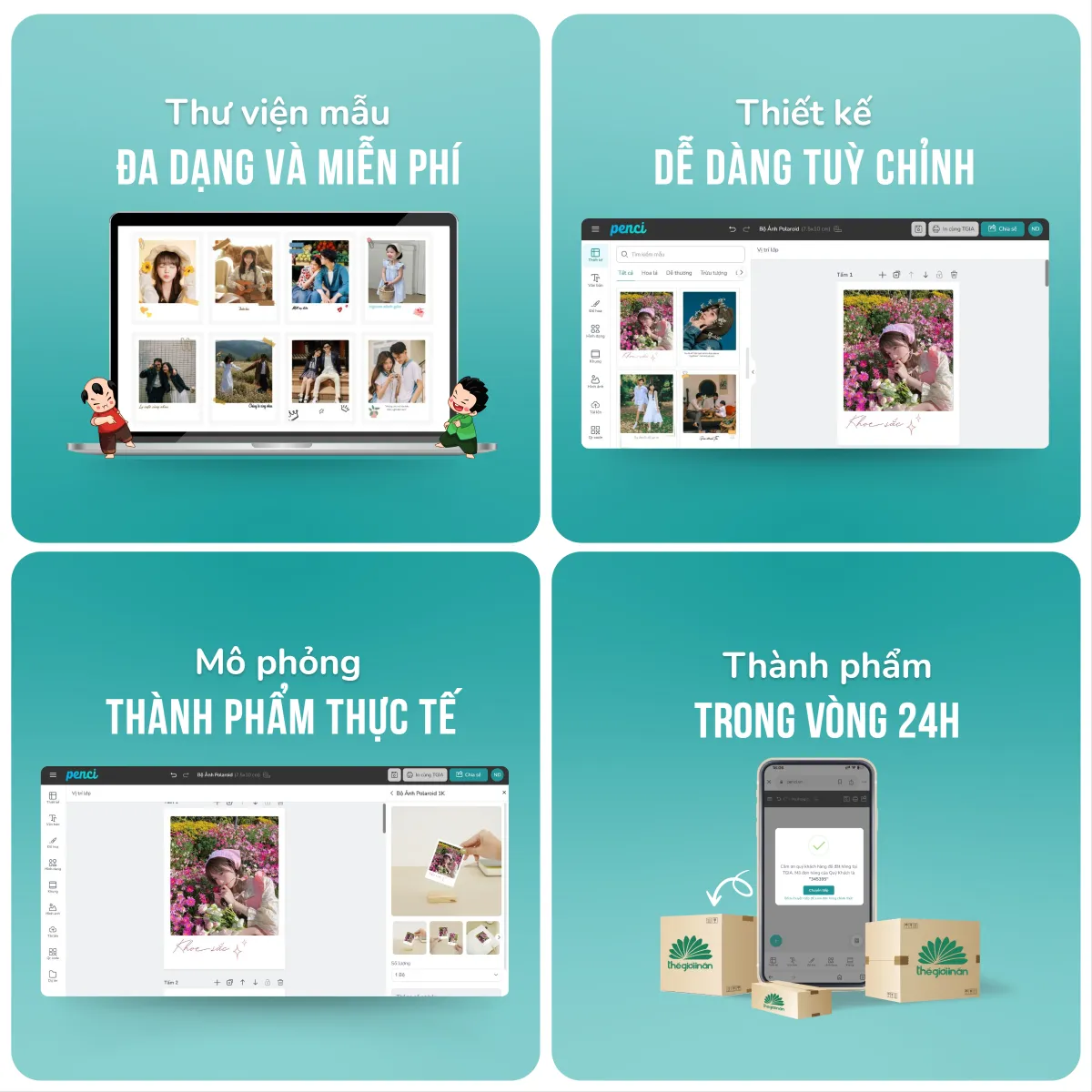 Tự Thiết Kế Qua Công Cụ Penci