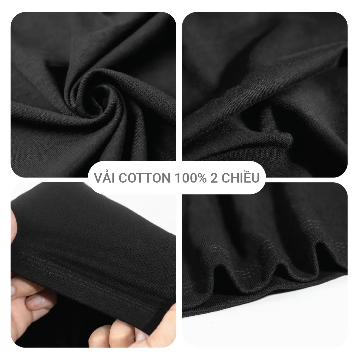 Vải Cotton 100% 2 chiều