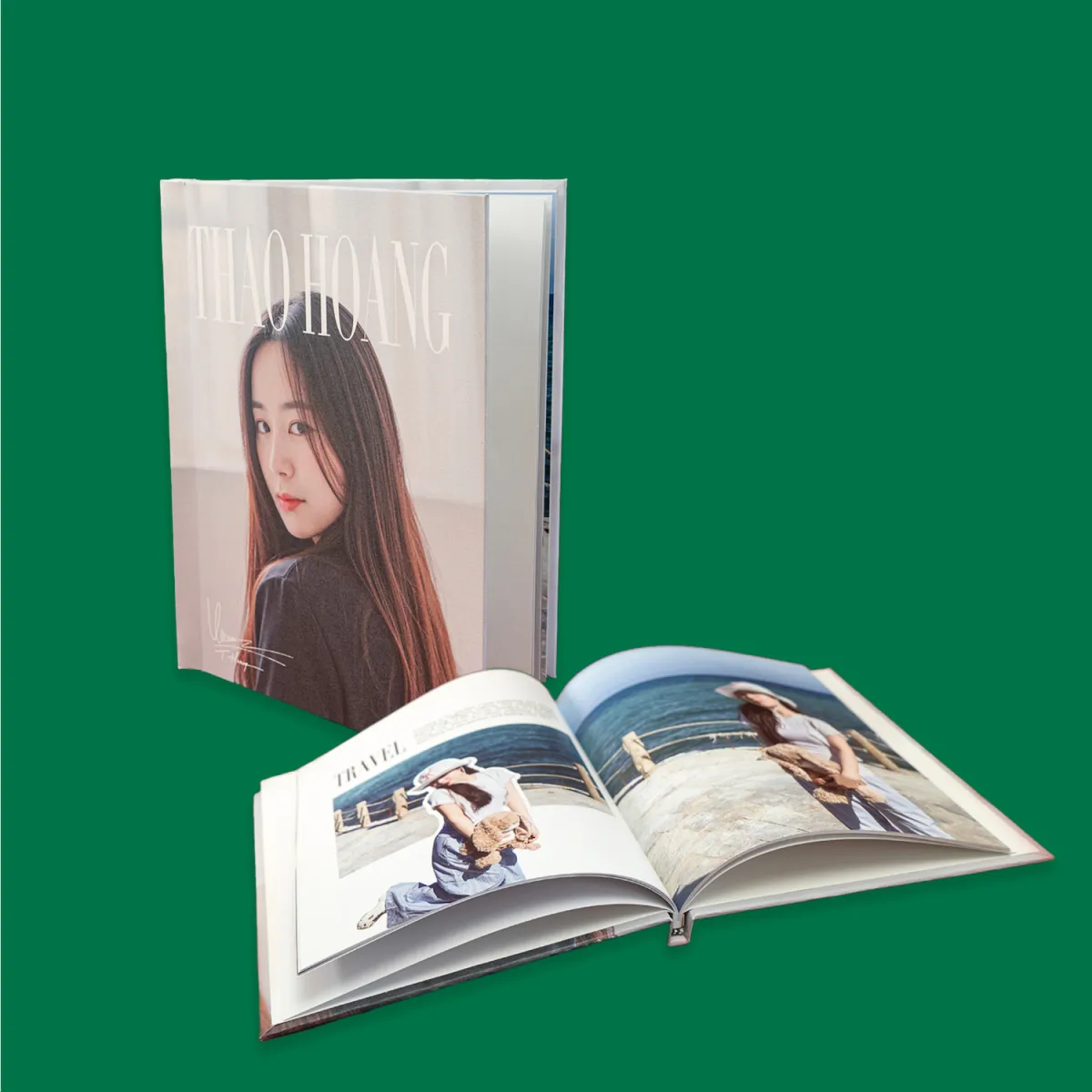 Photobook tạp chí bìa giấy art
