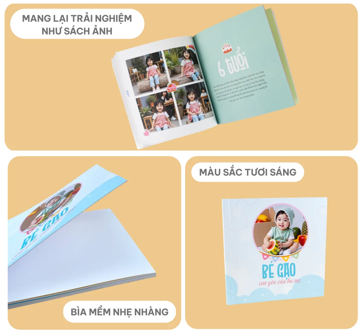 Đặc điểm bìa Photobook
