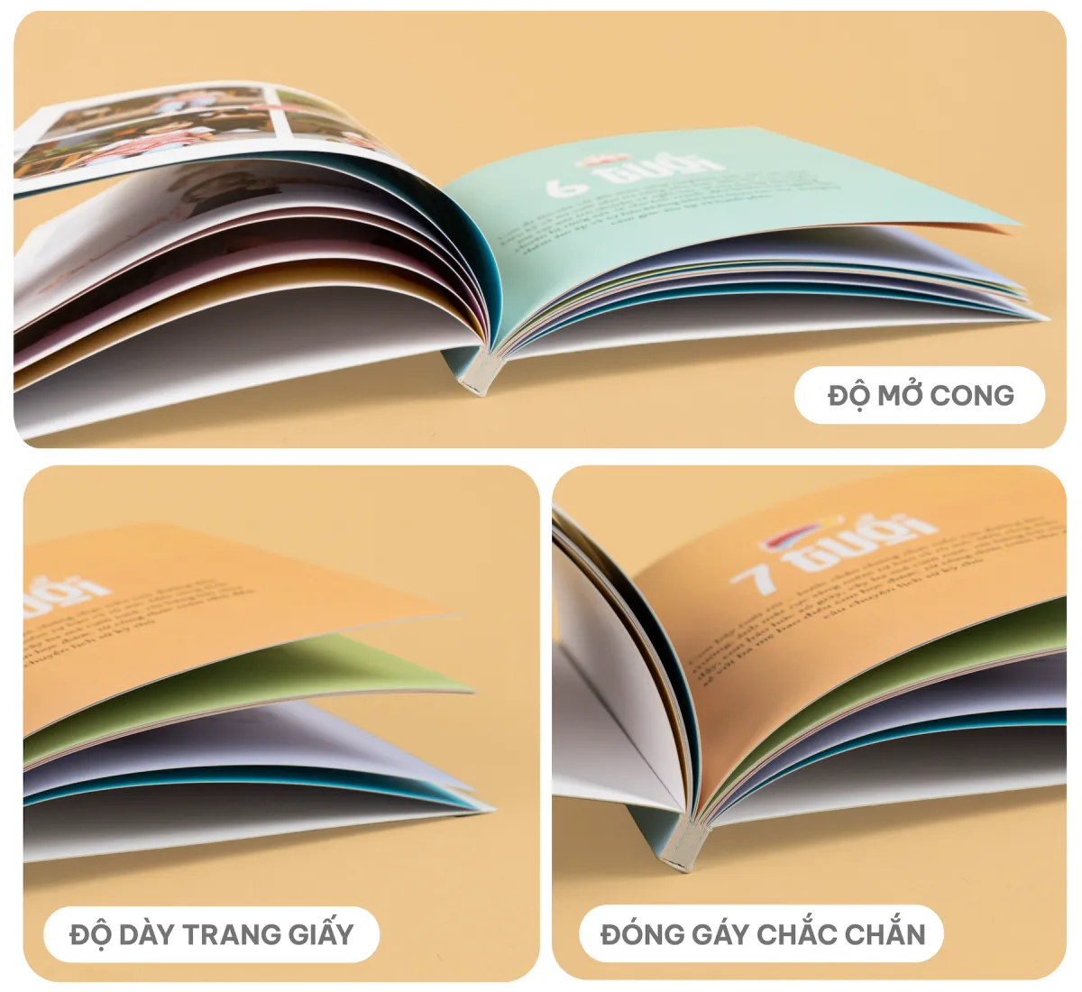 Đặc điểm trang ảnh Photobook