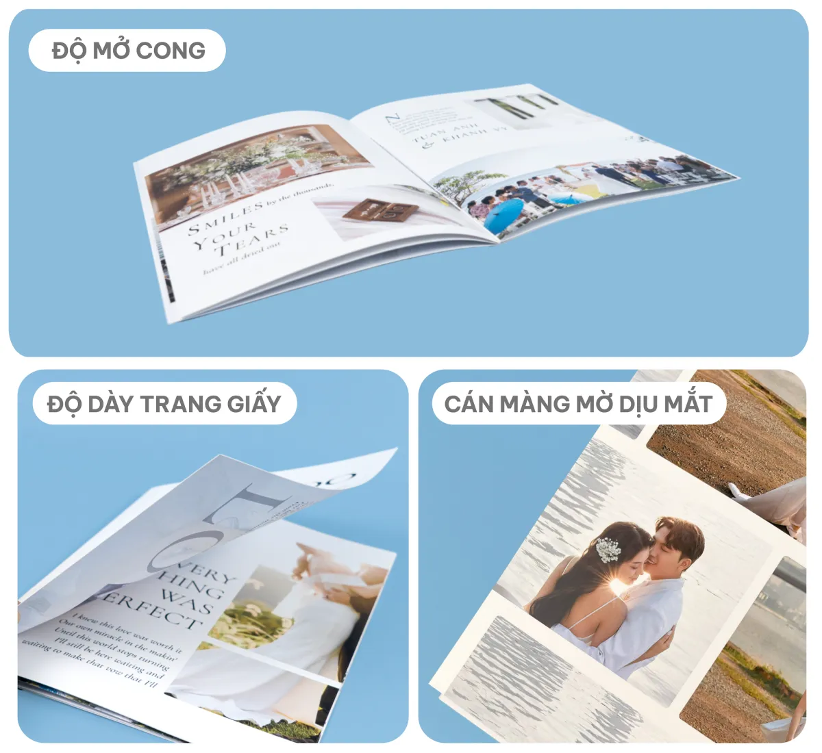 Chất liệu của Photobook