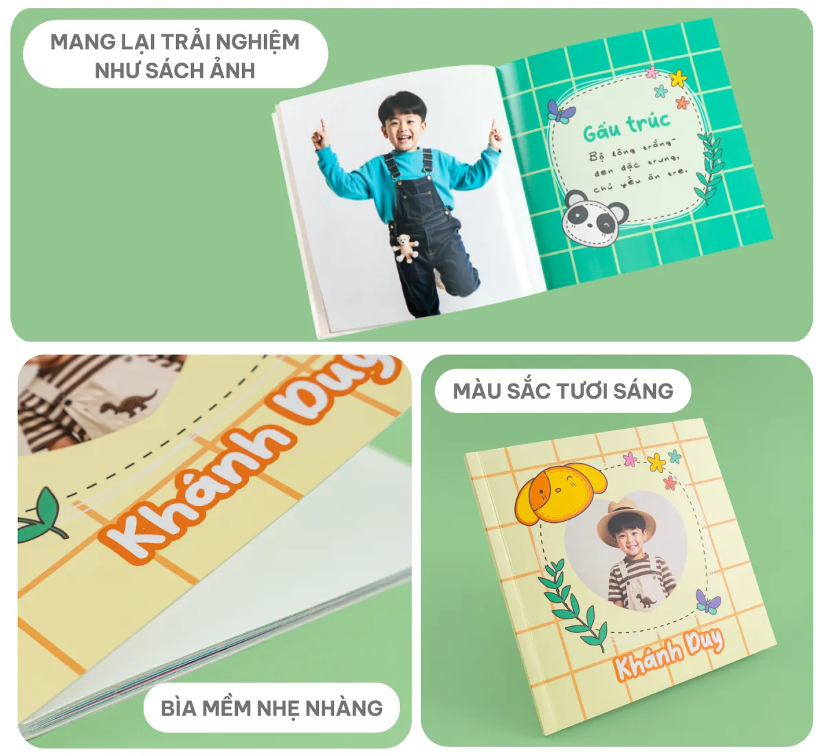 Đặc điểm bìa Photobook