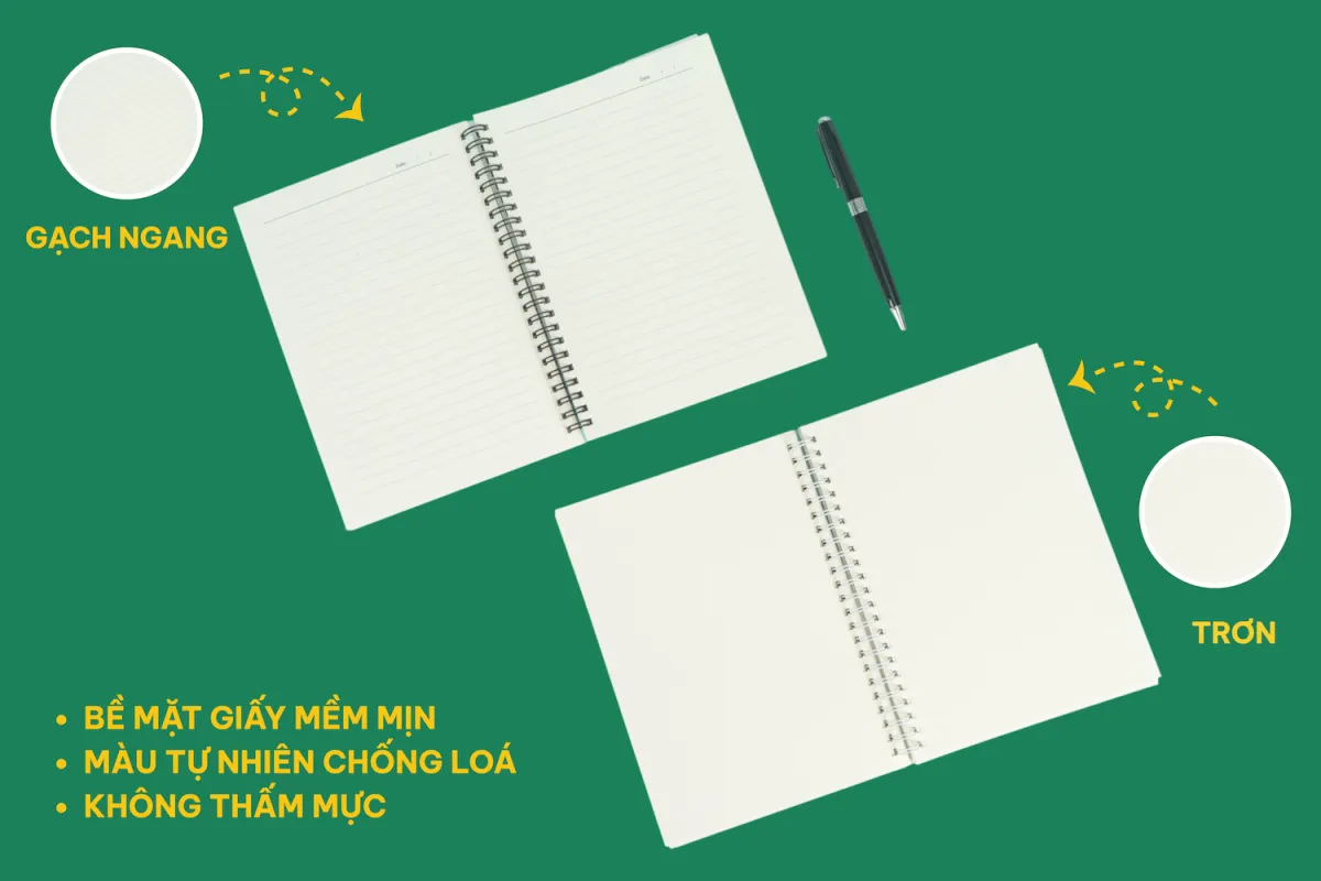 Thiết kế ruột sổ