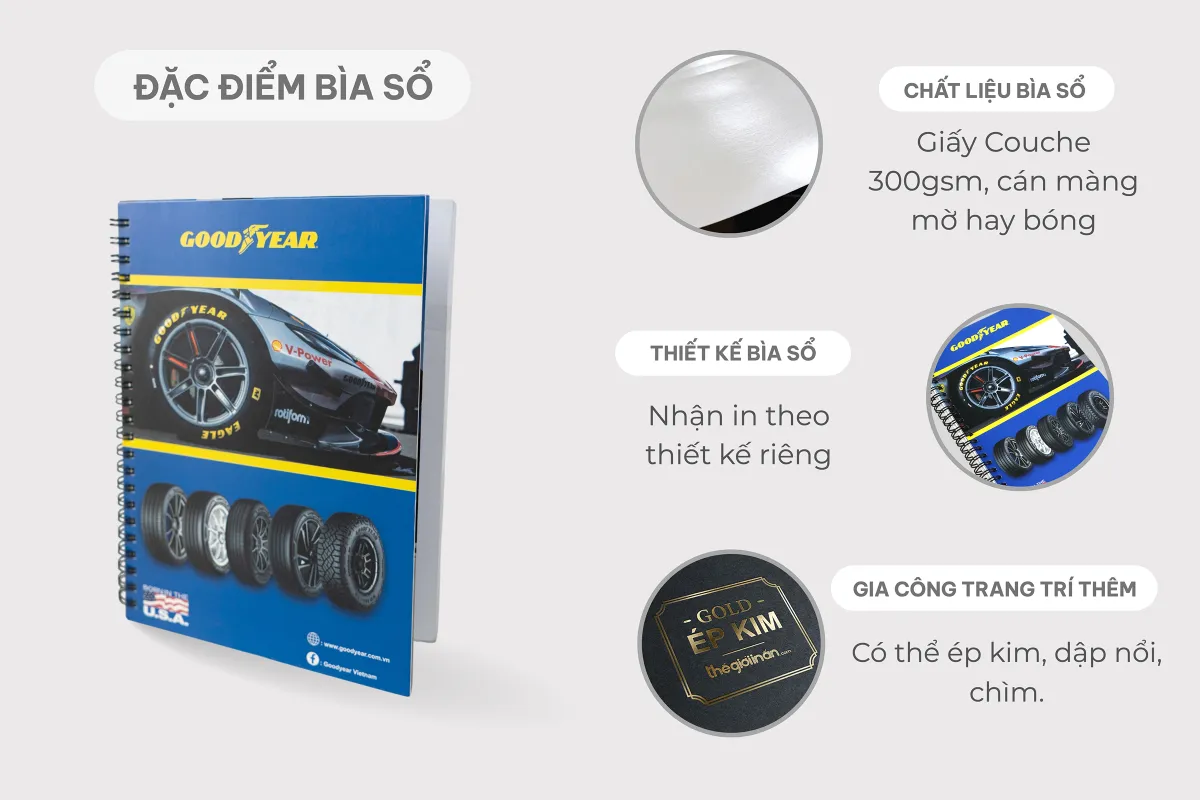 Đặc điểm Bìa sổ