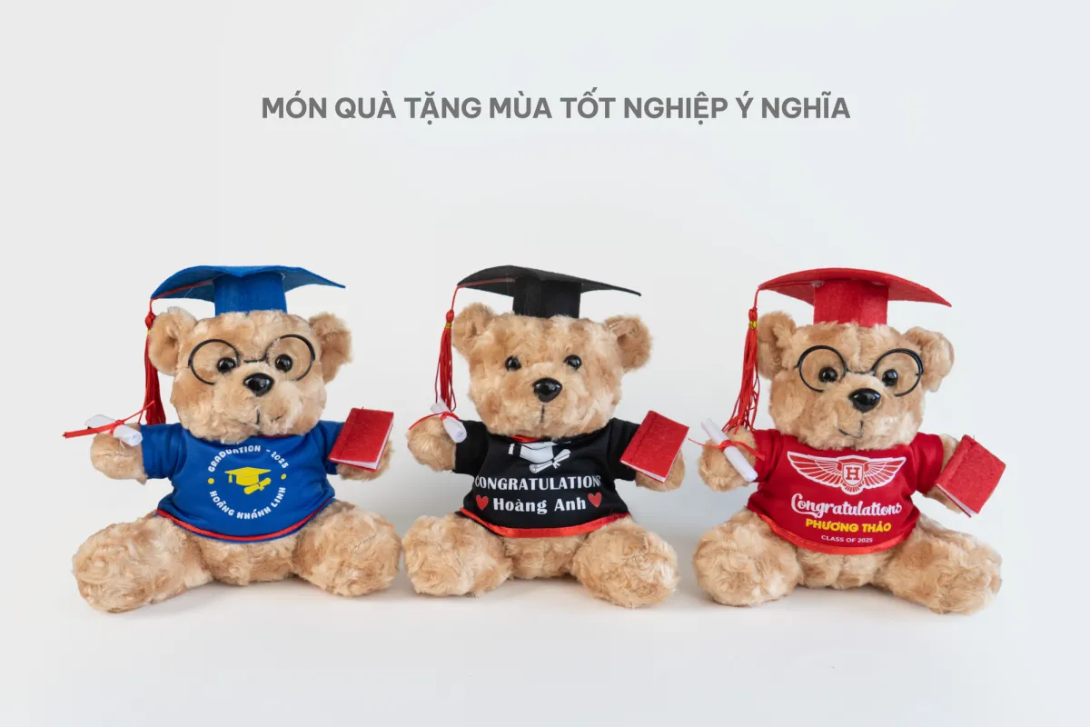 3 sự lựa chọn màu áo gấu