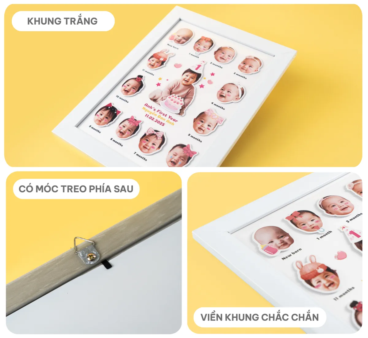Đặc điểm chất liệu khung ảnh